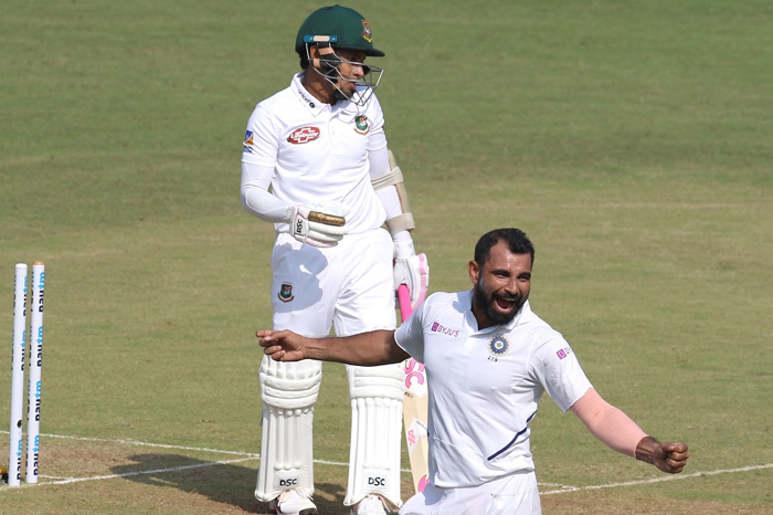 mohammed shami in indore test