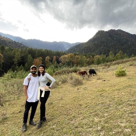 virat and anushka in bhutan