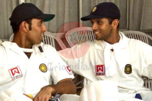 vvs laxman with dravid