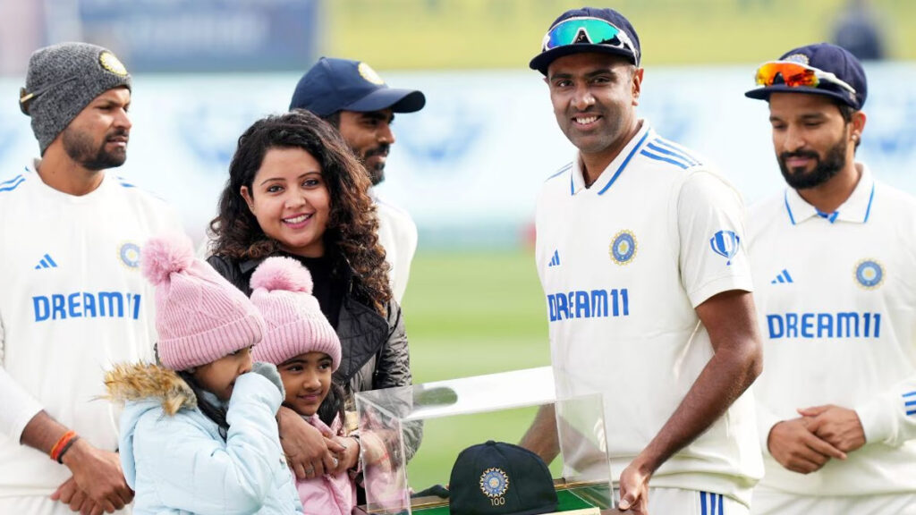 ashwin 100th test record