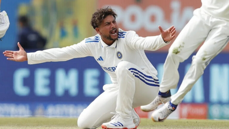 kuldeep yadav test stats